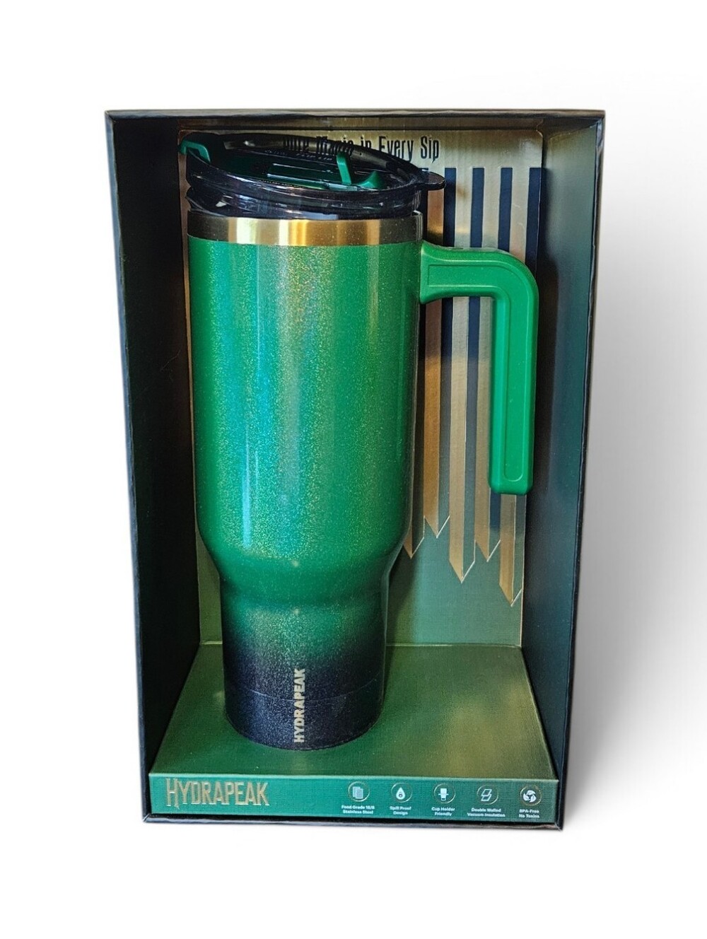 Hydrapeak Voyager 40 Oz Stainless Steel Bottle